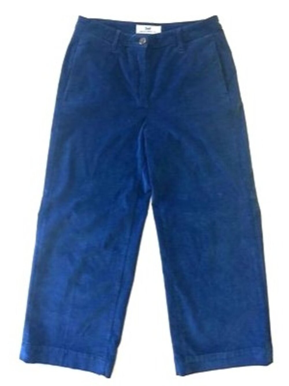 Shaft Women’s Italian Pant Mara Velvet Stretch Blue 28/42